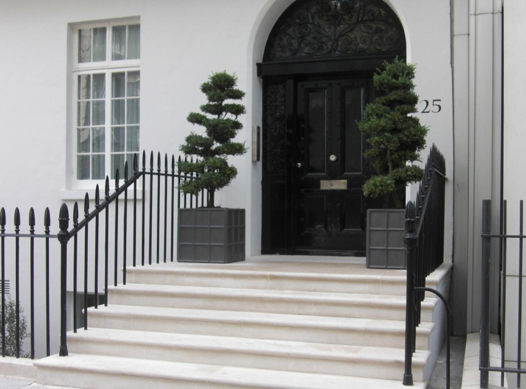 Installation of New Portland Steps